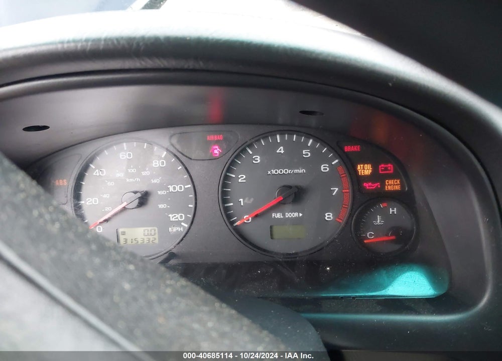 2002 SUBARU FORESTER L VIN: JF1SF63542H753039