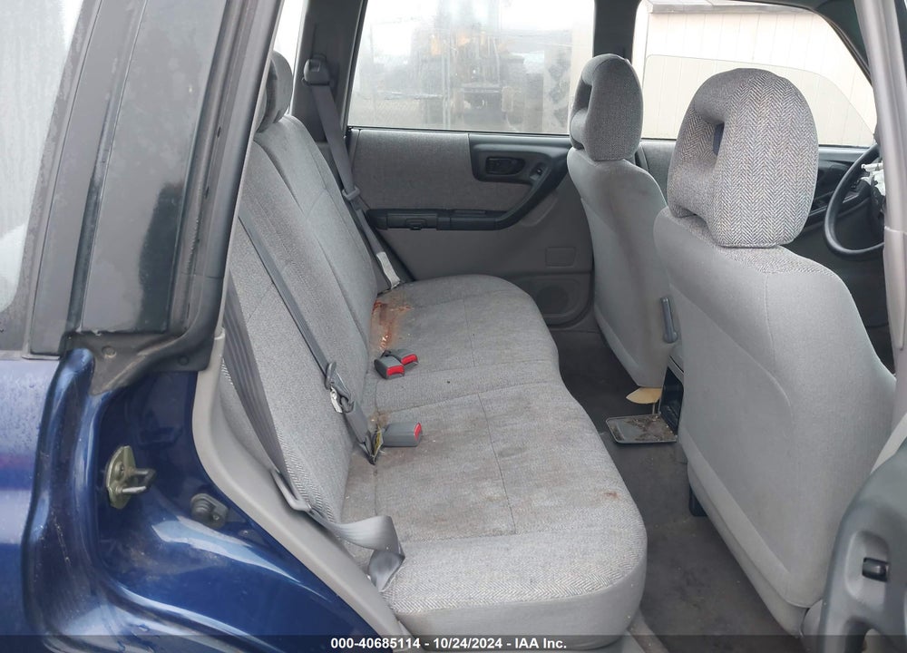 2002 SUBARU FORESTER L VIN: JF1SF63542H753039