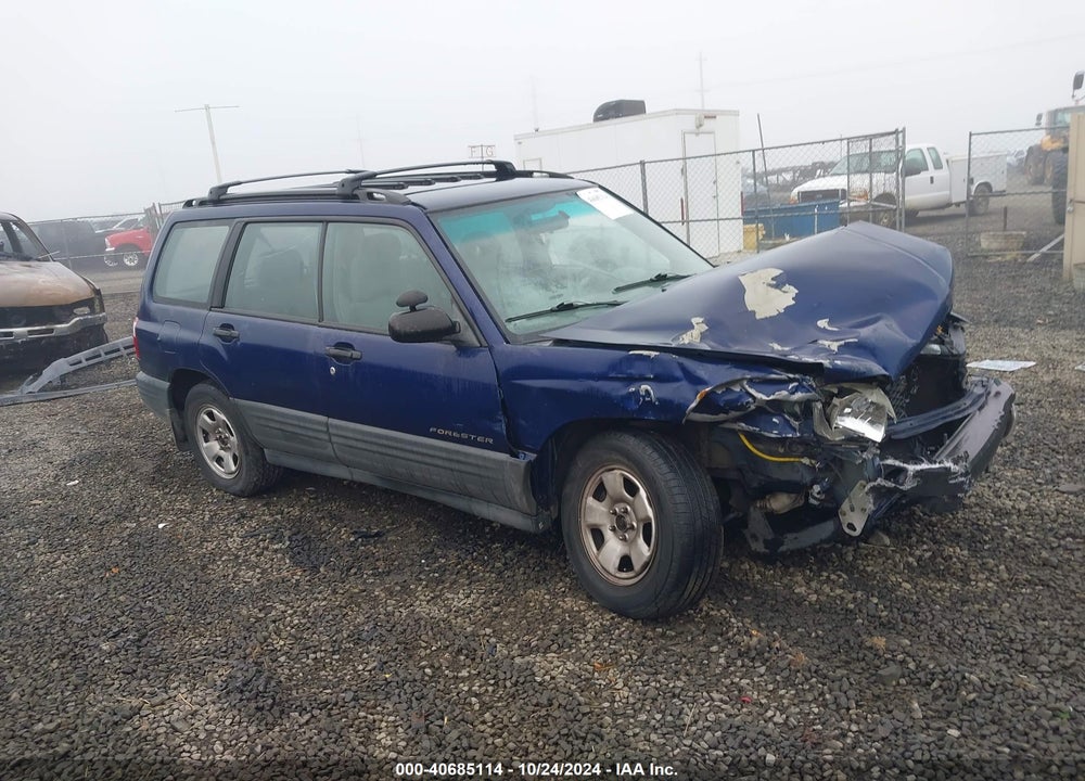 2002 SUBARU FORESTER L VIN: JF1SF63542H753039
