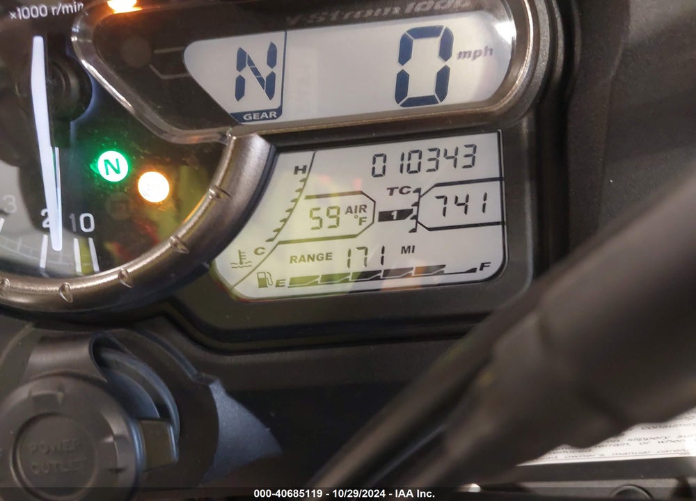 2014 SUZUKI DL1000 VIN: JS1VU51AXE2100269