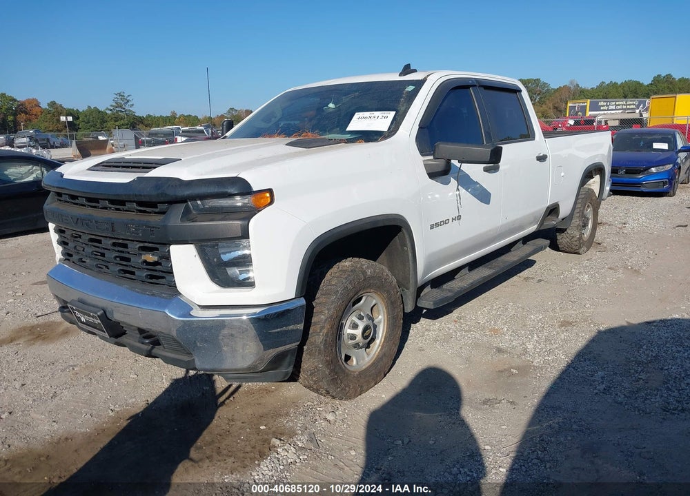 2021 CHEVROLET SILVERADO 2500HD 2WD LONG BED WT VIN: 1GC1WLE76MF131687