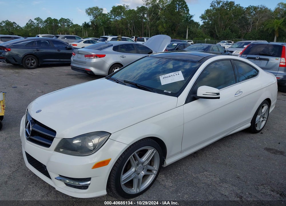 2014 MERCEDES-BENZ C 250 VIN: WDDGJ4HB6EG191551