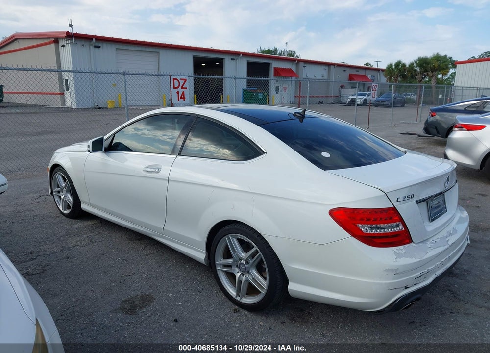2014 MERCEDES-BENZ C 250 VIN: WDDGJ4HB6EG191551