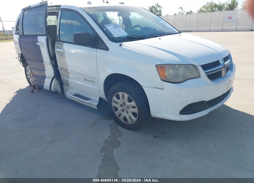 2014 DODGE GRAND CARAVAN SE VIN: 2C7WDGBG3ER424936