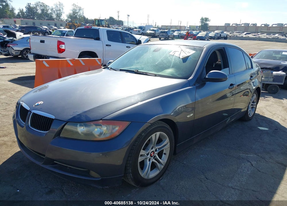 2008 BMW 328I VIN: WBAVA37598NL48011