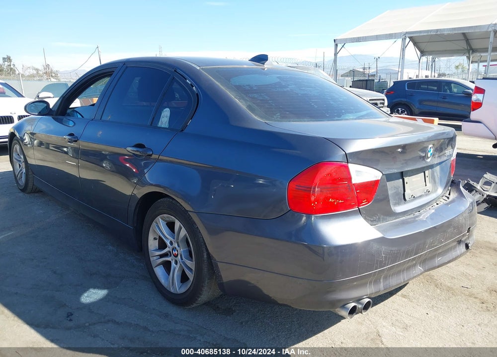 2008 BMW 328I VIN: WBAVA37598NL48011