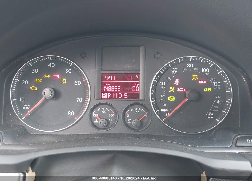 2007 VOLKSWAGEN JETTA WOLFSBURG EDITION VIN: 3VWEF71K27M077616