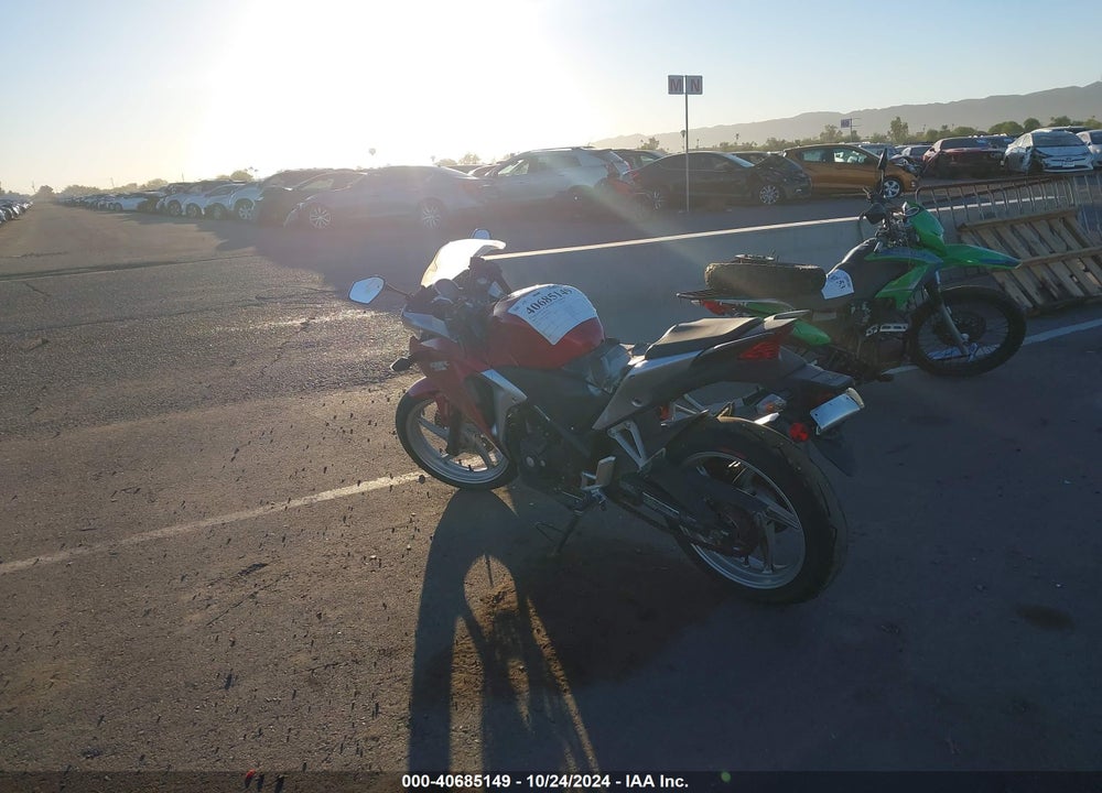 2012 HONDA CBX250 RA VIN: MLHMC4118C5200412