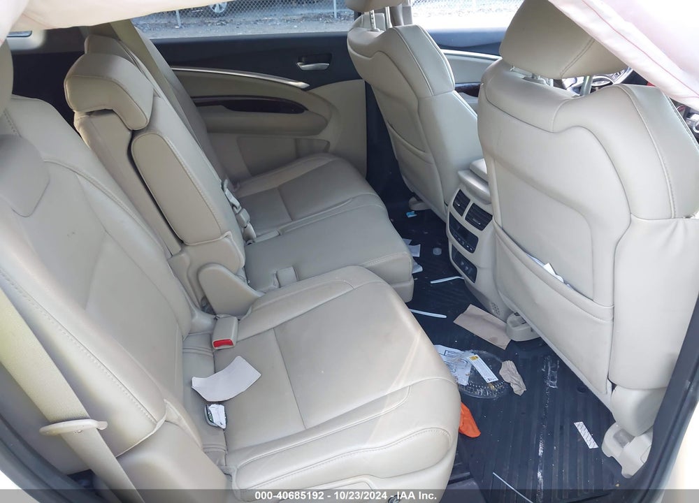 2017 ACURA MDX VIN: 5FRYD4H37HB040150