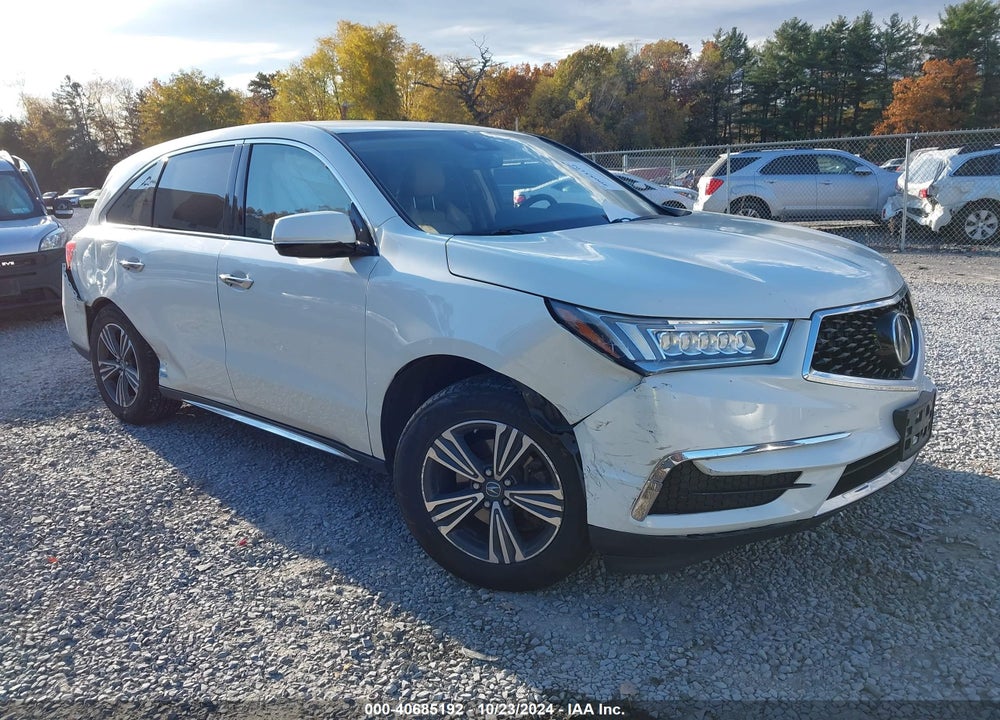 2017 ACURA MDX VIN: 5FRYD4H37HB040150