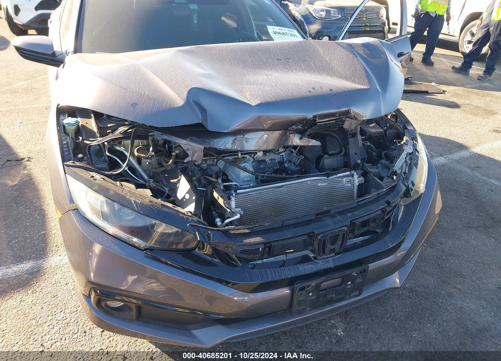 2019 HONDA CIVIC VIN: 2HGFC2F80KH502825