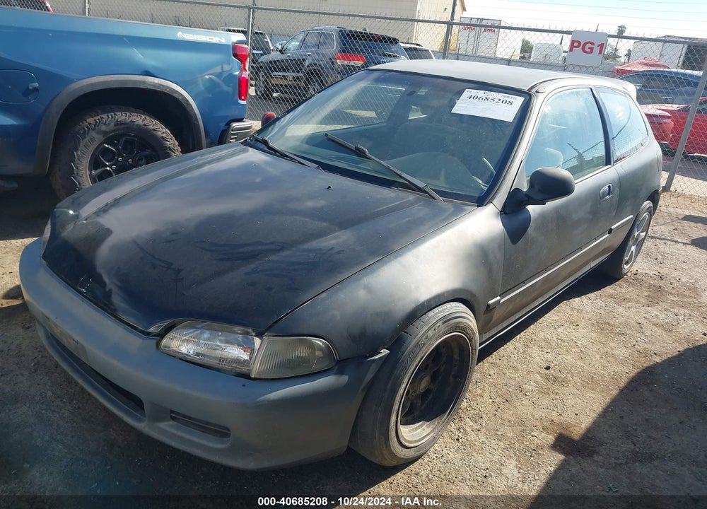 1992 HONDA CIVIC DX VIN: 2HGEH2350NH522715