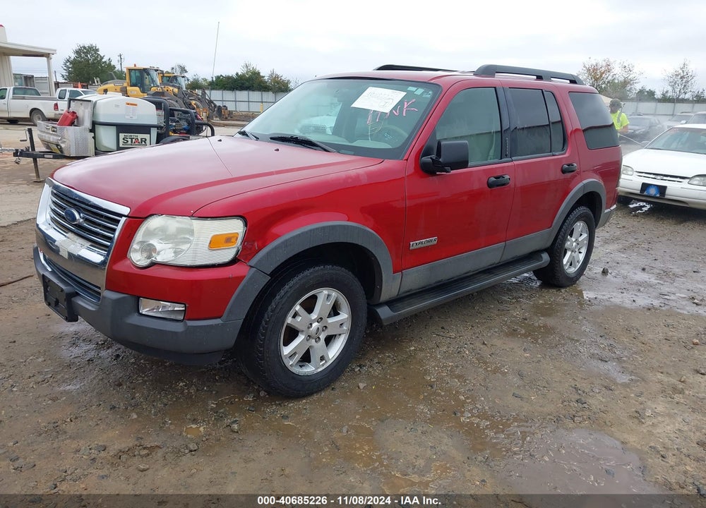 2006 FORD EXPLORER XLT VIN: 1FMEU63E06ZA27901