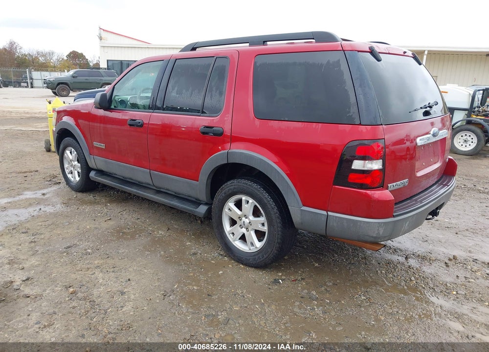 2006 FORD EXPLORER XLT VIN: 1FMEU63E06ZA27901