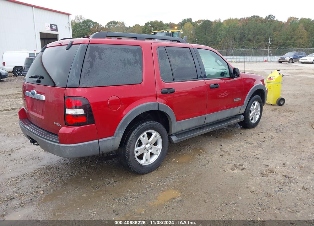 2006 FORD EXPLORER XLT VIN: 1FMEU63E06ZA27901