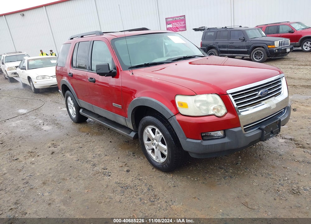 2006 FORD EXPLORER XLT VIN: 1FMEU63E06ZA27901