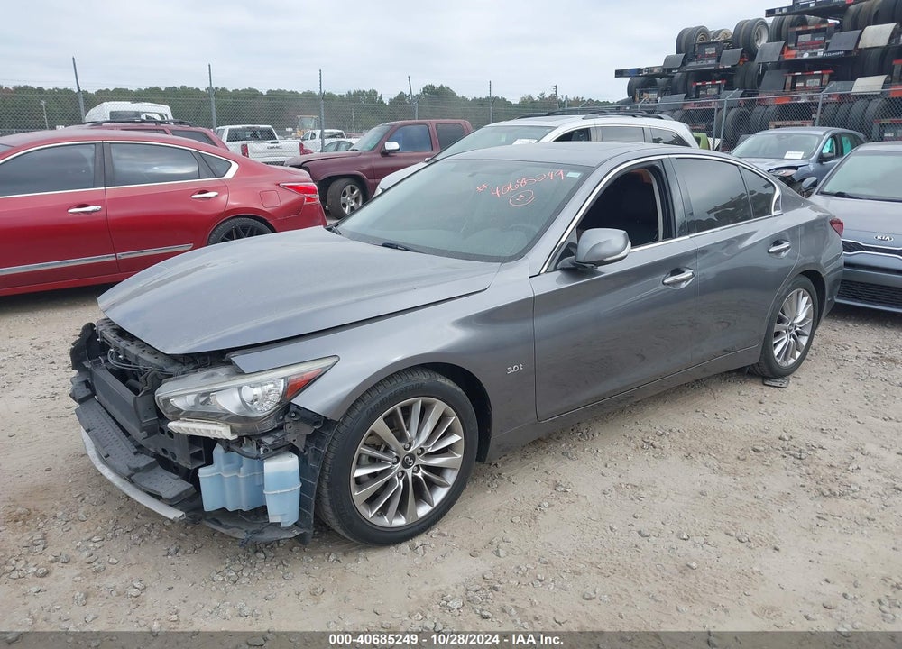 2018 INFINITI Q50 3.0T LUXE VIN: JN1EV7AP7JM364554