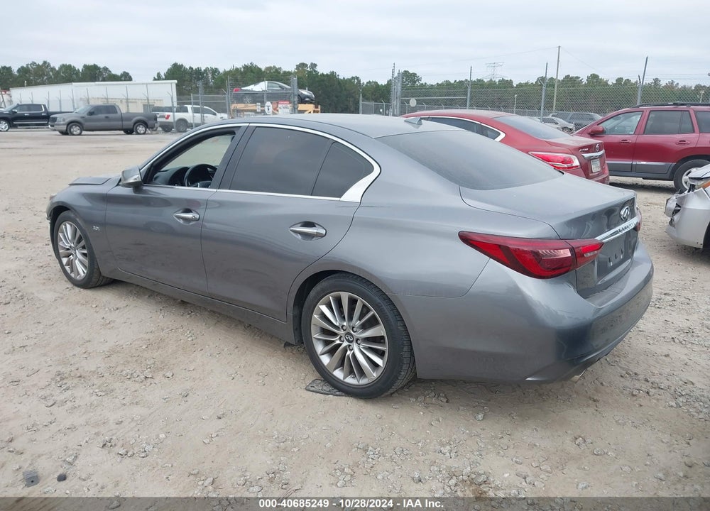 2018 INFINITI Q50 3.0T LUXE VIN: JN1EV7AP7JM364554