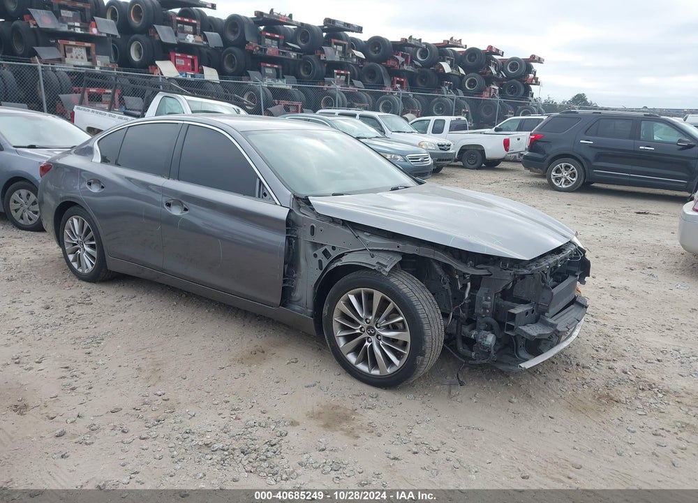 2018 INFINITI Q50 3.0T LUXE VIN: JN1EV7AP7JM364554