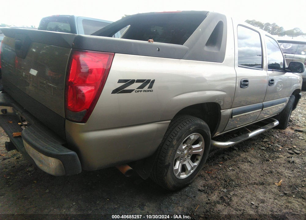 2003 CHEVROLET AVALANCHE 1500 VIN: 3GNEK13T53G265483