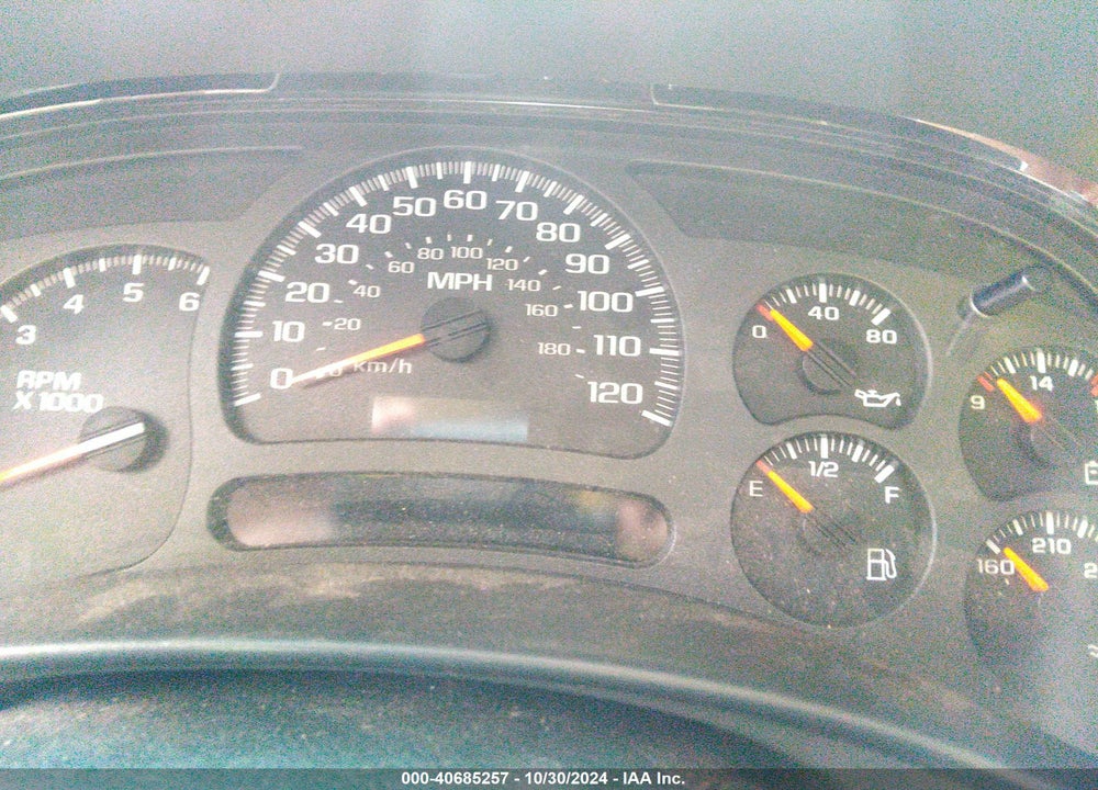 2003 CHEVROLET AVALANCHE 1500 VIN: 3GNEK13T53G265483