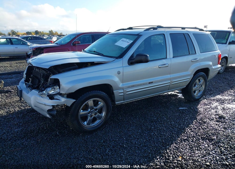 2004 JEEP GRAND CHEROKEE LIMITED VIN: 1J4GW58N74C322174