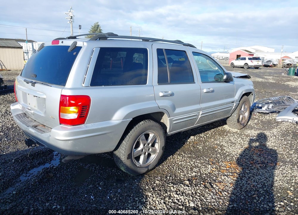 2004 JEEP GRAND CHEROKEE LIMITED VIN: 1J4GW58N74C322174