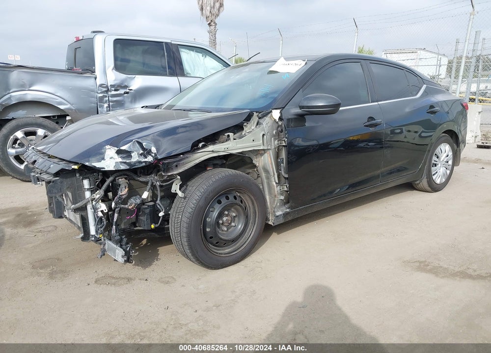 2021 NISSAN SENTRA S XTRONIC CVT VIN: 3N1AB8BV1MY244485
