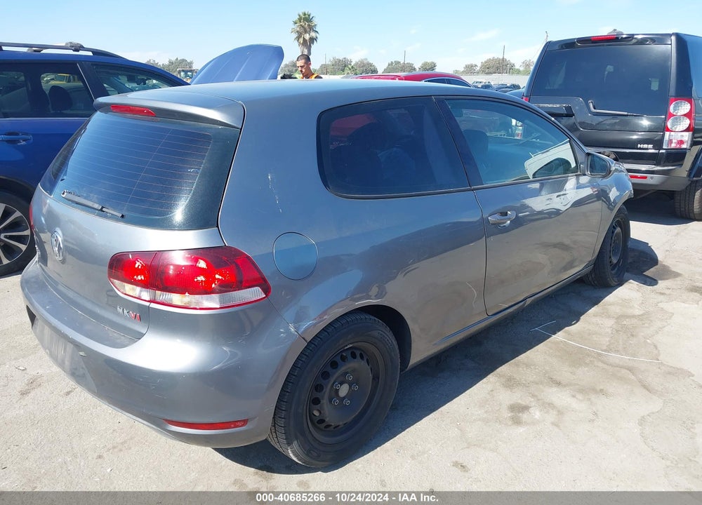 2012 VOLKSWAGEN GOLF 2.5L 2-DOOR VIN: WVWBB7AJ3CW303472