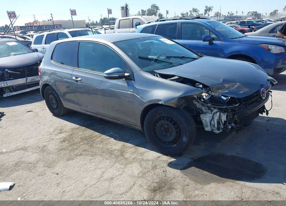 2012 VOLKSWAGEN GOLF 2.5L 2-DOOR VIN: WVWBB7AJ3CW303472