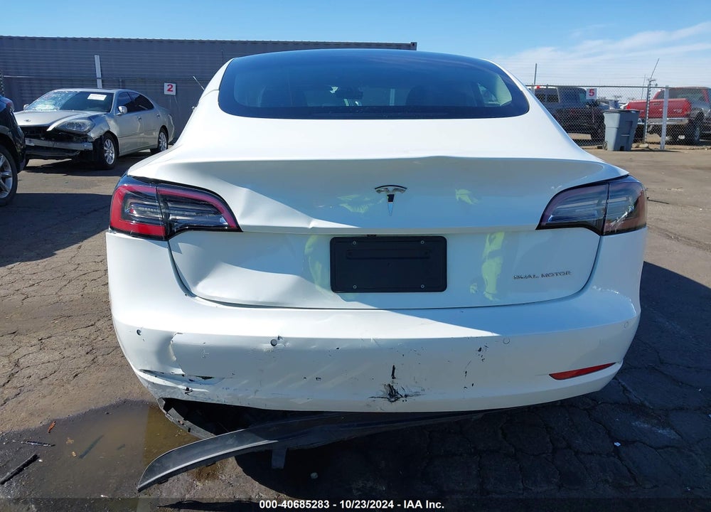 2022 TESLA MODEL 3 LONG RANGE DUAL MOTOR ALL-WHEEL DRIVE VIN: 5YJ3E1EB8NF137226