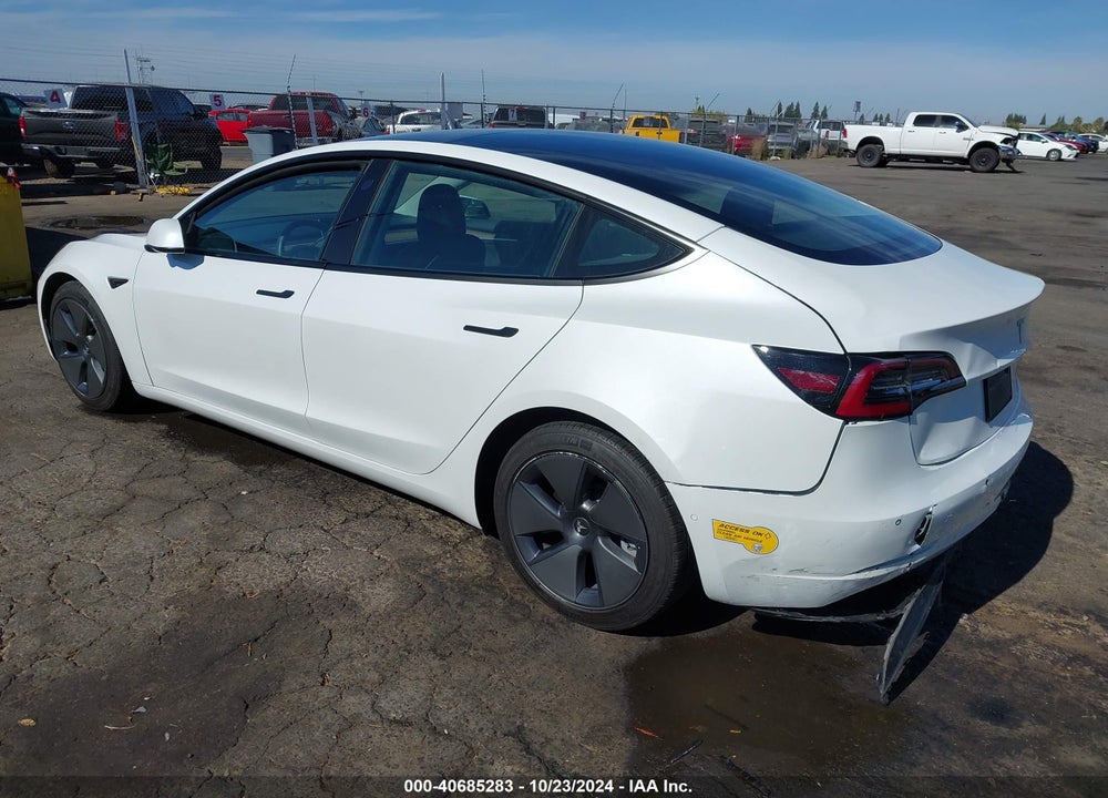 2022 TESLA MODEL 3 LONG RANGE DUAL MOTOR ALL-WHEEL DRIVE VIN: 5YJ3E1EB8NF137226