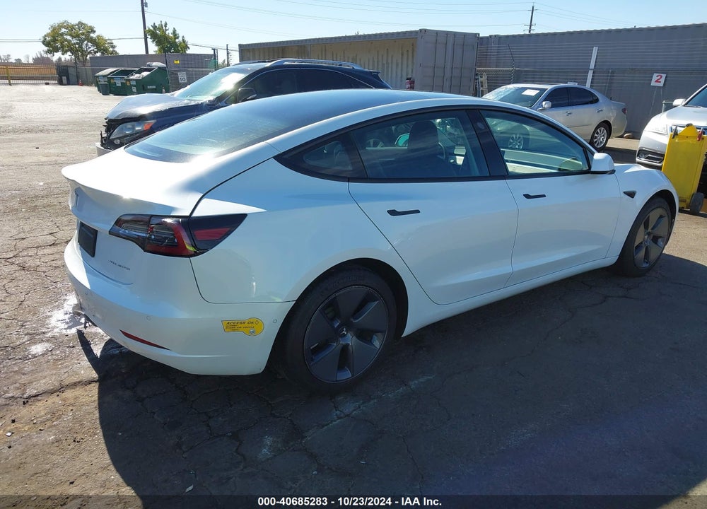 2022 TESLA MODEL 3 LONG RANGE DUAL MOTOR ALL-WHEEL DRIVE VIN: 5YJ3E1EB8NF137226