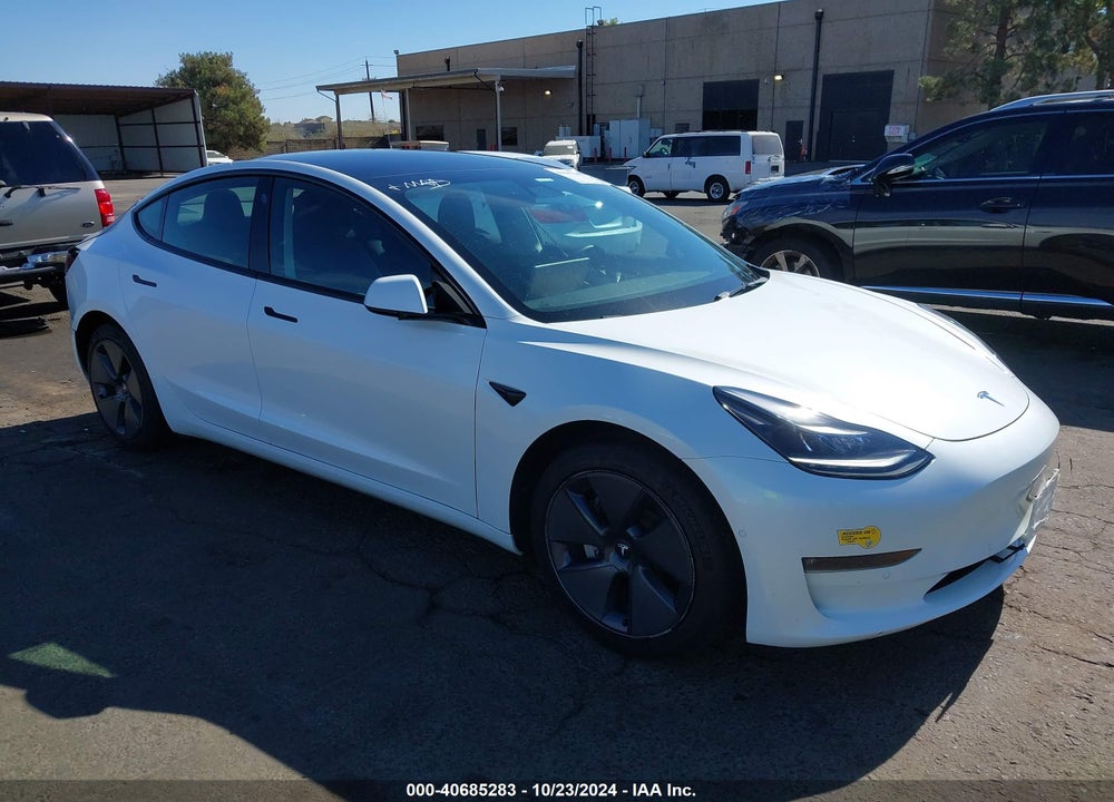 2022 TESLA MODEL 3 LONG RANGE DUAL MOTOR ALL-WHEEL DRIVE VIN: 5YJ3E1EB8NF137226