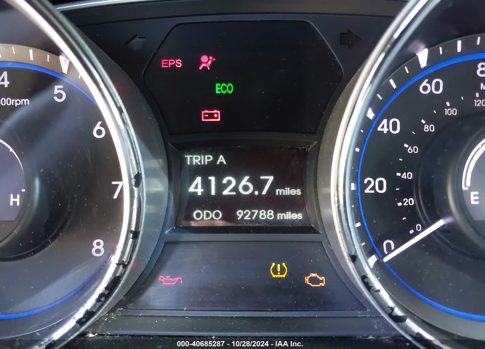 2013 HYUNDAI SONATA GLS VIN: 5NPEB4AC1DH804414