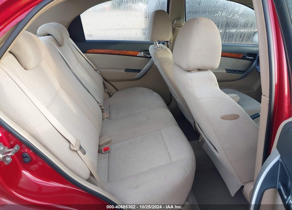 2011 CHEVROLET AVEO 2LT VIN: KL1TG5DE0BB256746