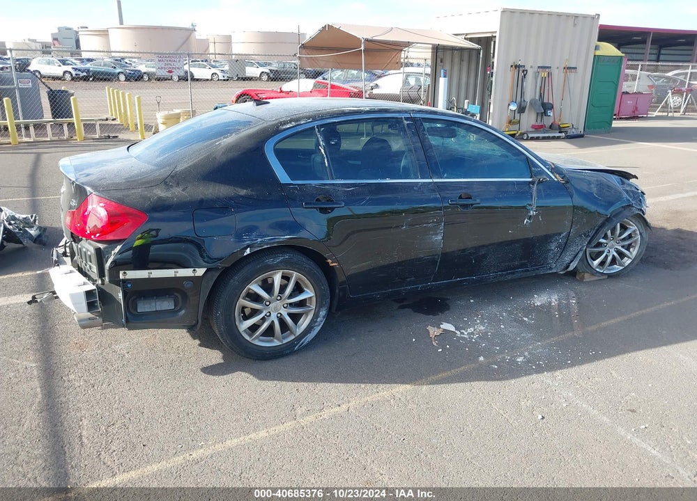 2008 INFINITI G35 JOURNEY VIN: JNKBV61E68M228739