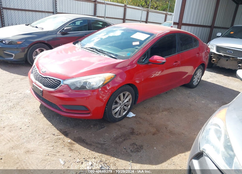 2014 KIA FORTE LX VIN: KNAFX4A67E5179709