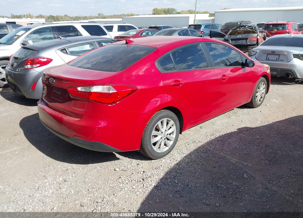 2014 KIA FORTE LX VIN: KNAFX4A67E5179709