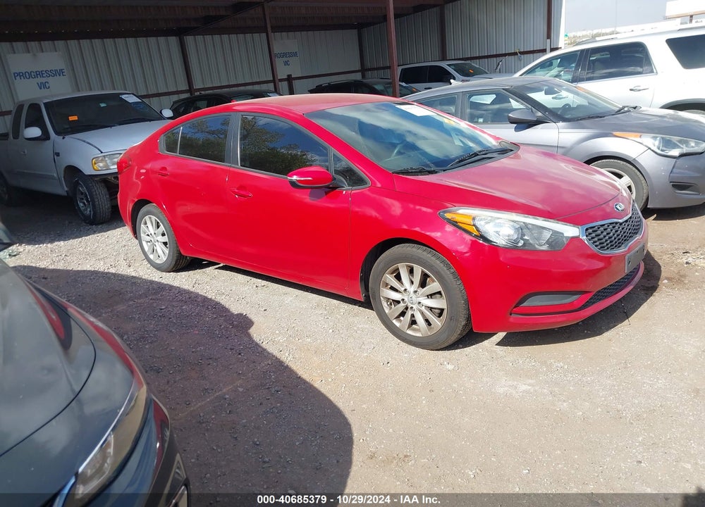 2014 KIA FORTE LX VIN: KNAFX4A67E5179709