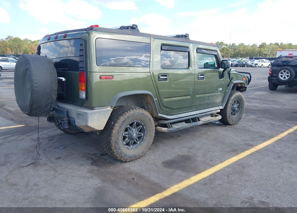 2004 HUMMER H2 VIN: 5GRGN23U34H106989