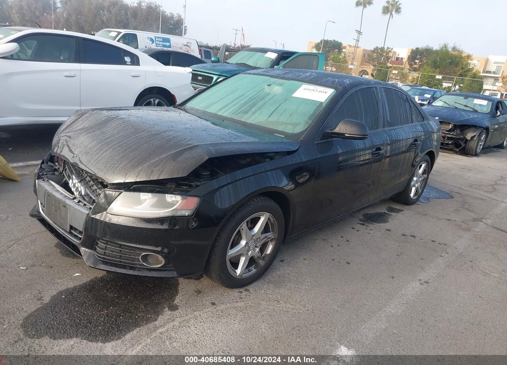 2009 AUDI A4 2.0T PREMIUM VIN: WAULF78K59N030814