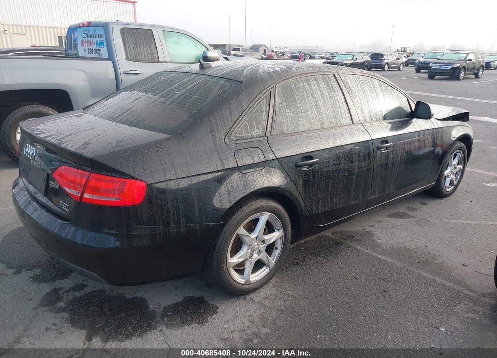 2009 AUDI A4 2.0T PREMIUM VIN: WAULF78K59N030814