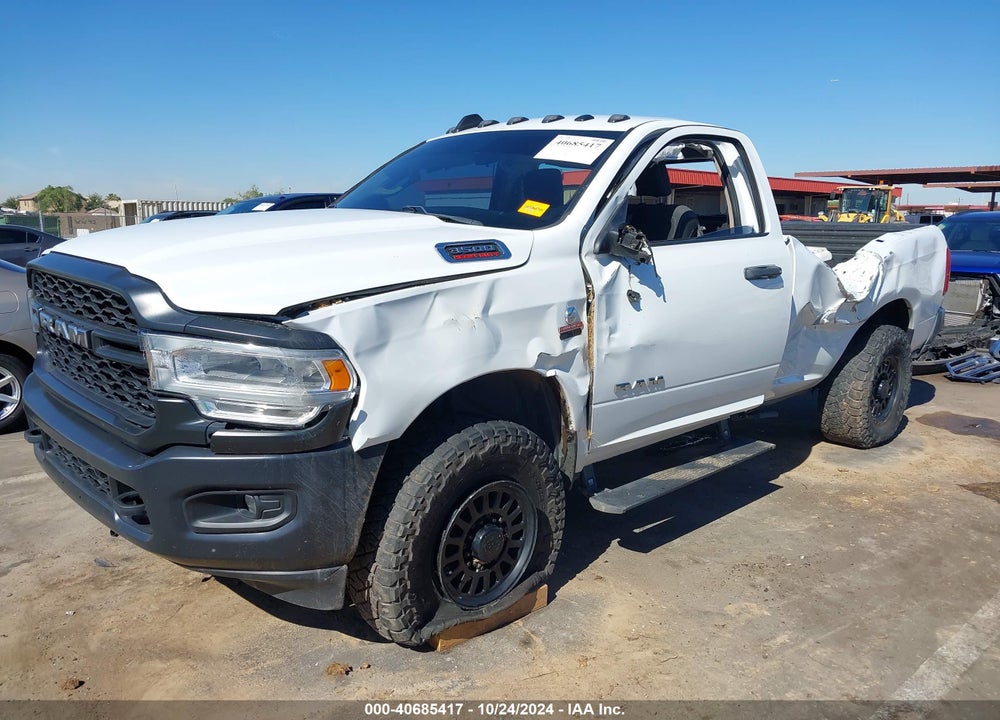 2019 RAM 3500 TRADESMAN  4X4 8' BOX VIN: 3C63R3AL6KG610391