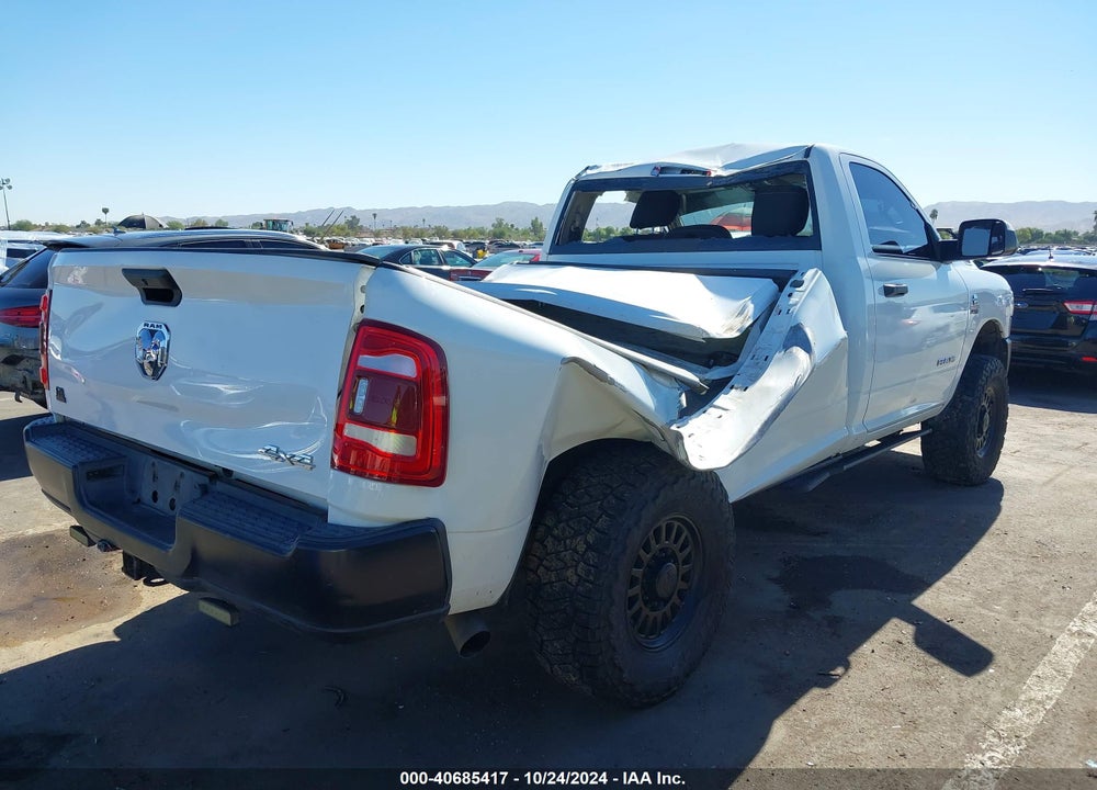 2019 RAM 3500 TRADESMAN  4X4 8' BOX VIN: 3C63R3AL6KG610391