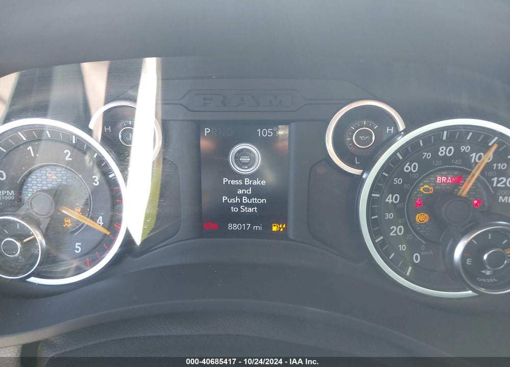 2019 RAM 3500 TRADESMAN  4X4 8' BOX VIN: 3C63R3AL6KG610391