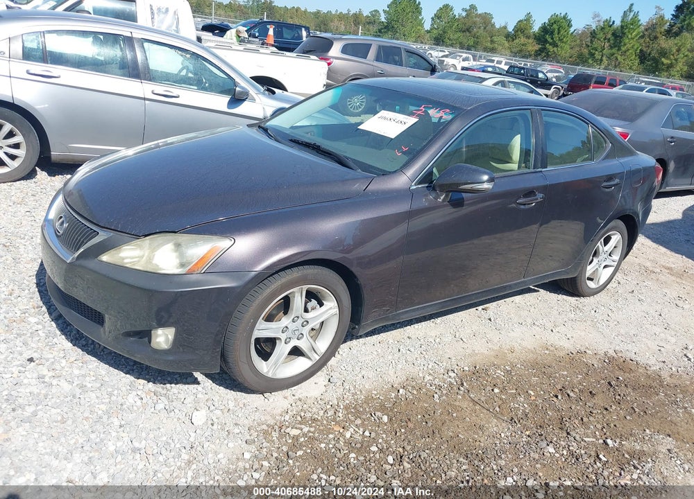 2010 LEXUS IS 250 VIN: JTHCF5C21A5039687