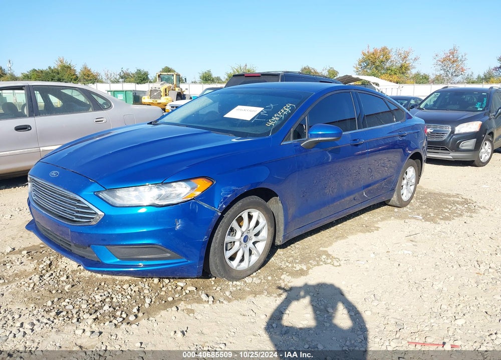 2017 FORD FUSION S VIN: 3FA6P0G72HR279476