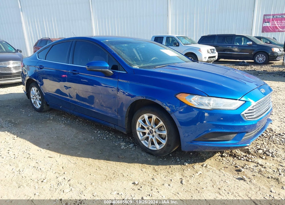 2017 FORD FUSION S VIN: 3FA6P0G72HR279476