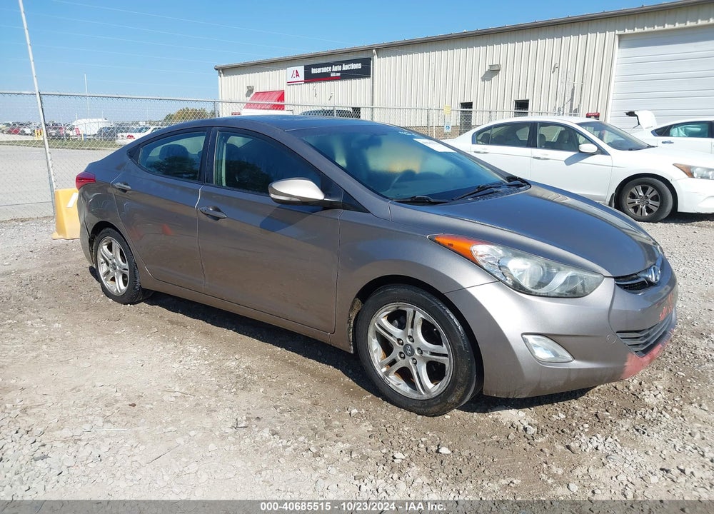 2012 HYUNDAI ELANTRA LIMITED VIN: 5NPDH4AE5CH112604